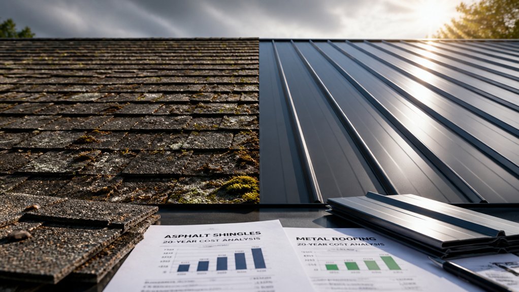 cost comparison of roofing