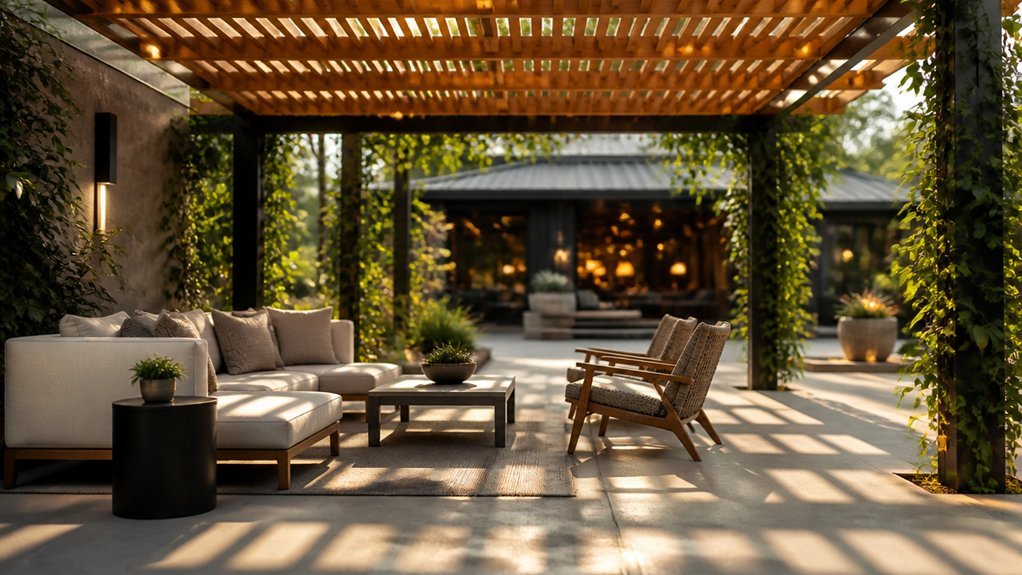 enhancing commercial outdoor aesthetics