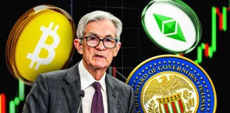 Bitcoin, Ethereum Drag Broader Crypto Market Lower Ahead of FED Powell Speech