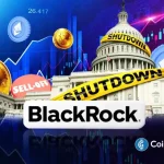 BlackRock Signals $257M Bitcoin and Ethereum Sell-Off Ahead of Partial U.S. Government Shutdown
