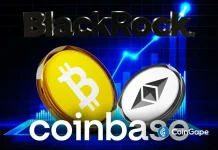 BlackRock Signal Further Downside for Bitcoin And Ethereum As It Moves $170M to Coinbase