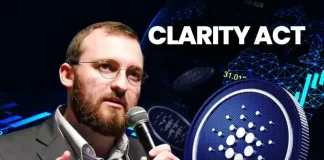 Cardano Founder Slams Ripple CEO’s Support for CLARITY Act Despite Policy Gaps