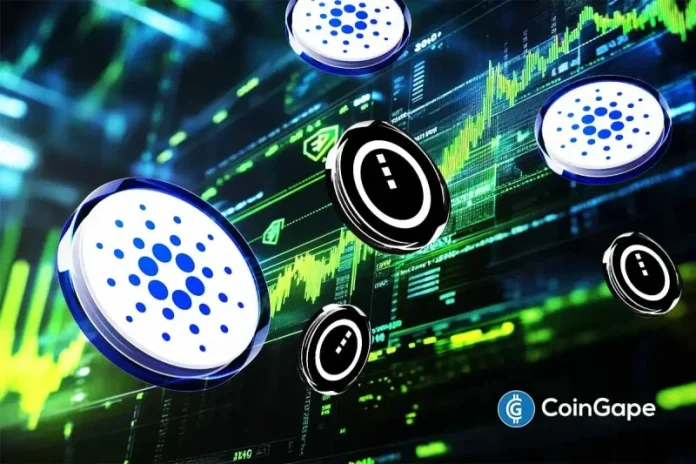Cardano price has entered a decisive phase as NIGHT token liquidity rotation intersects with structural compression. Meanwhile, ADA price reflects deeper interaction between ecosystem capital flows and historical demand behavior. Recent NIGHT token redemptions have shifted the focus on the way internal liquidity recycling can affect the valuation dynamics. Meanwhile, price structure condenses around an
The post <a href="https://coingape.com/markets/cardano-price-outlook-will-the-night-token-demand-surge-trigger-a-rebound/">Cardano Price Outlook: Will the NIGHT Token Demand Surge Trigger a Rebound?</a> appeared first on <a href="https://coingape.com/">CoinGape</a>.