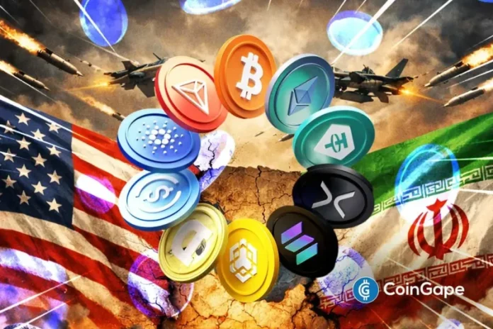 The crypto market is in the red today as the U.S.-Iran war approaches the third week. Bitcoin and other crypto prices are facing renewed pressure as Iran has threatened to increase its use of upgraded weapons after the U.S. attacked Kharg Island, which is the primary sea terminal for Iran’s oil infrastructure. Crypto Market Faces
The post <a href="https://coingape.com/crypto-market-retraces-as-iran-vows-to-escalate-conflict-after-u-s-strikes-on-kharg-island/">Crypto Market Retraces as Iran Vows to Escalate Conflict After U.S. Strikes on Kharg Island</a> appeared first on <a href="https://coingape.com/">CoinGape</a>.