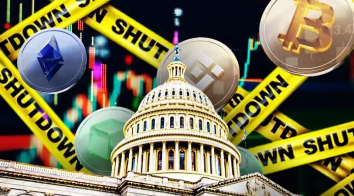 Bitcoin and XRP Price At Risk As US Govt. Shutdown Odds Reach 73%