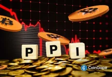 Breaking: U.S. PPI Inflation Rises 2.7% YoY, Bitcoin Falls