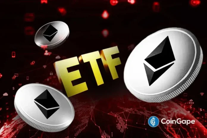 The Ethereum ETFs, which have had a good run in August, closed out the month with a daily net outflow on August 29. This occurred as the ETH price dropped below $4,300 amid a broader correction in the crypto market. Ethereum ETFs Record $164 Million In Outflows SoSo Value data shows that these ETH funds
The post <a href="https://coingape.com/ethereum-etfs-close-out-august-with-164-million-in-outflows/">Ethereum ETFs Close Out August With $164 Million In Outflows</a> appeared first on <a href="https://coingape.com/">CoinGape</a>.