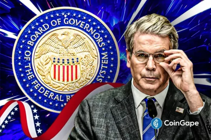 U.S. Treasury Secretary Scott Bessent has provided an update on the screening process for the next Fed chair, stating that the shortlist is down to five names. This list is believed to consist of pro-crypto individuals, including Fed Governor Chris Waller. Fed Chair Shortlist Down To Five Names Speaking at CNBC’s Invest in America Forum,
The post <a href="https://coingape.com/fed-chair-shortlist-now-down-to-five-candidates-scott-bessent-confirms/">Fed Chair Shortlist Now Down to Five Candidates, Scott Bessent Confirms</a> appeared first on <a href="https://coingape.com/">CoinGape</a>.