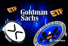 Goldman Sachs Discloses Latest XRP Holdings in Spot ETFs: SEC Filing