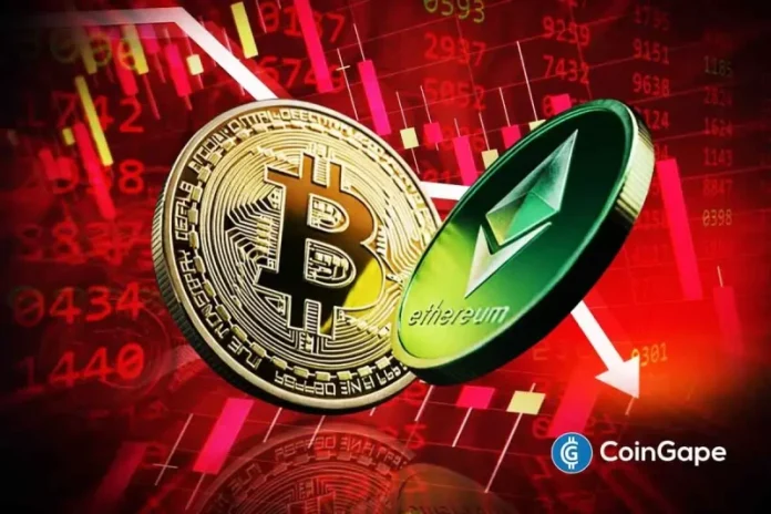 Bitcoin breaks below $104K and Ethereum tumbles under $3,600 today, causing the total crypto market cap to crash more than 5% to $3.53 trillion. Traders are further bracing $5.72 billion in BTC and ETH options expiry. Is the “Uptober” narrative fading for a big crypto market crash? Selling pressure on BTC and ETH triggered a
The post <a href="https://coingape.com/is-crypto-market-headed-another-crash-bitcoin-ethereum-options-expires-today/">Is Crypto Market Headed for a Big Crash as $5.72B in Bitcoin, Ethereum Options Expires Today?</a> appeared first on <a href="https://coingape.com/">CoinGape</a>.