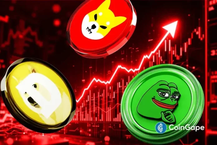 The meme coin market is facing significant pressure amid the broader crypto industry crash. Popular meme coins like Dogecoin, Shiba Inu, and Pepe Coin have experienced steep market losses, creating widespread financial panic. What forces are responsible for this current downturn? Meme Coin Market in Trouble The crypto market is currently experiencing another collapse driven
The post <a href="https://coingape.com/meme-coin-market-dead-top-5-reasons-dogecoin-shiba-inu-and-pepe-are-crashing/">Meme Coin Market Dead? Top 5 Reasons Dogecoin, Shiba Inu, and Pepe Are Crashing</a> appeared first on <a href="https://coingape.com/">CoinGape</a>.