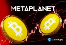 Metaplanet Stock Crashes as Bitcoin Treasury Posts $679M BTC Valuation Loss