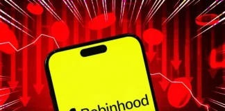 Robinhood Outage Reported by Users, HOOD Stock Drops