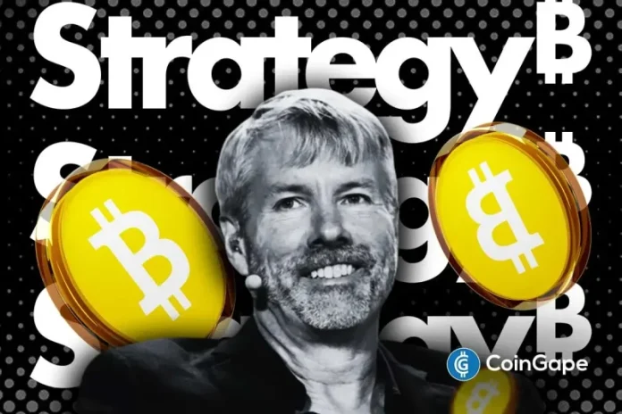 Strategy, previously MicroStrategy, has announced another weekly Bitcoin purchase, despite the decline in the flagship crypto and MSTR stock. The company’s co-founder, Michael Saylor, has already suggested that they plan to continue ‘stacking’ more BTC, even if it comes at the expense of their stock. Strategy Acquires 196 BTC For $22 Million In a press
The post <a href="https://coingape.com/strategy-buys-196-bitcoin-as-michael-saylor-says-always-be-stacking/">Breaking: Strategy Buys 196 Bitcoin as Michael Saylor Says ‘Always Be Stacking’</a> appeared first on <a href="https://coingape.com/">CoinGape</a>.