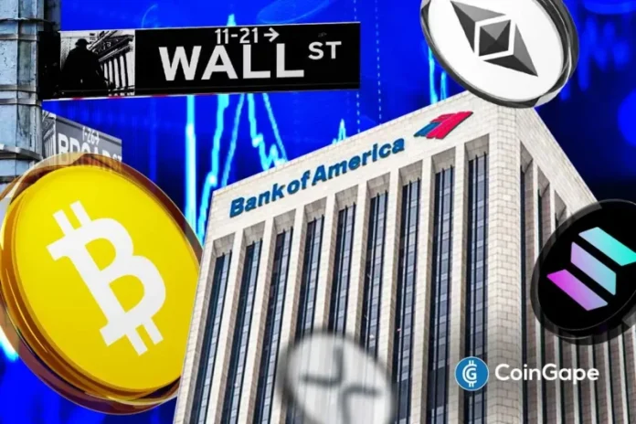 Wall Street giant Bank of America has raised the risk of a Fed rate hike as the oil spike continues to pressure the global markets, including the crypto market. Inflation and recession fears are also growing, with developments like this likely to prompt a hike if the U.S.-Iran conflict drags on. Bank of America Outlines
The post <a href="https://coingape.com/bank-of-america-warns-of-fed-rate-hike-risk-as-crypto-market-faces-pressure/">Bank of America Warns of Fed Rate Hike Risk as Crypto Market Faces Pressure</a> appeared first on <a href="https://coingape.com/">CoinGape</a>.