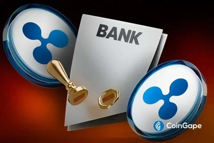 In a major Ripple news, the crypto firm has received a conditional approval from the U.S. Office of the Comptroller of the Currency (OCC) to operate as a national U.S. bank. The company’s CEO, Brad Garlinghouse, highlighted how massive it is for their RLUSD stablecoin, which will gain greater regulatory oversight. Ripple News: OCC Grants
The post <a href="https://coingape.com/occ-grants-ripple-conditional-approval-for-banking-license/">Breaking: OCC Grants Ripple Conditional Approval For Banking License</a> appeared first on <a href="https://coingape.com/">CoinGape</a>.