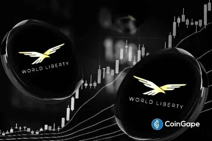 The WLFI token has appreciated by 19% in value as investors prepare for the crypto conference. World Liberty Financial is scheduled to host its much-awaited Mar-a-Lago forum, with many anticipating major announcements for its ecosystem. World Liberty Conference Sparks WLFI Token Price Surge As per the data provided by CoinMarketCap, the coin is moving with
The post <a href="https://coingape.com/wlfi-token-sees-19-spike-ahead-of-world-libertys-mar-a-lago-forum-today/">WLFI Token Sees 19% Spike Ahead of World Liberty’s Mar-a-Lago Forum Today</a> appeared first on <a href="https://coingape.com/">CoinGape</a>.