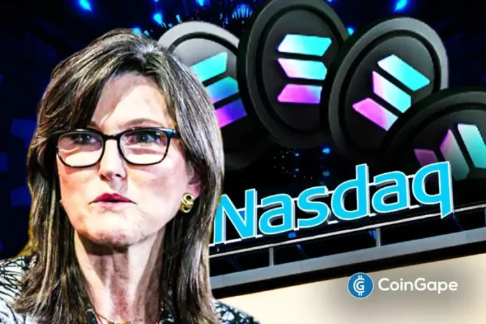 Cathie Wood’s Ark Invest has joined a $300 million private placement that will rebrand NASDAQ-listed Brera Holdings (BREA) as Solmate. The oversubscribed round will fund the launch of a Solana-based digital asset treasury (DAT) and expand crypto infrastructure in the UAE. Solmate Builds $300M Solana Treasury With New Leadership Appointments According to a press statement,
The post <a href="https://coingape.com/ark-invest-backs-nasdaq-listed-solmates-300m-solana-treasury/">Cathie Wood’s Ark Invest Backs Nasdaq-Listed Solmate To Launch $300M Solana Treasury</a> appeared first on <a href="https://coingape.com/">CoinGape</a>.