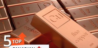Top 5 Canadian Mining Stocks This Week: Giant Mining Gains 70 Percent