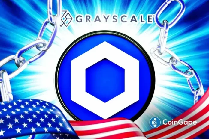 Grayscale has launched the first U.S. Chainlink exchange-traded product, marking a major milestone for the oracle-focused blockchain project. The new product trades under the ticker GLNK and is now live on NYSE Arca. Zero-Fee GLNK Gives Regulated Access to Chainlink’s Infrastructure The firm announced the launch as part of its plan to expand regulated exposure
The post <a href="https://coingape.com/first-u-s-chainlink-etf-goes-live-as-grayscale-launches-glnk/">Breaking: First U.S. Chainlink ETF Goes Live as Grayscale Launches ‘GLNK’</a> appeared first on <a href="https://coingape.com/">CoinGape</a>.