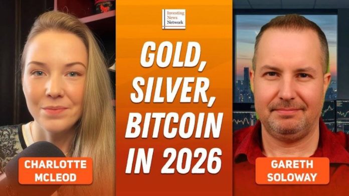 <strong>Gareth Soloway of VerifiedInvesting.com shares his outlook for gold, silver and Bitcoin.</strong>
For gold, he outlines two different scenarios — a breakout to US$5,000 per ounce, potentially early in 2026, or a pullback to the US$3,500 to US$3,600 level.
<strong>Securities Disclosure: I, Charlotte McLeod, hold no direct investment interest in any company mentioned in this article.</strong>
This post appeared first on investingnews.com