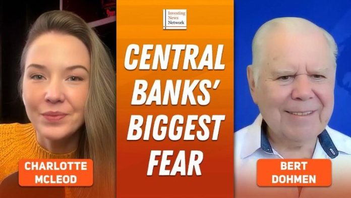 <strong>Bert Dohmen, founder and CEO of Dohmen Capital Research, discusses precious metals.</strong><strong></strong>
He believes gold’s fundamentals support ‘much higher prices’ for a number of years, and sees silver doing even better as the US faces down the specter of potential deflation.
<strong>Securities Disclosure: I, Charlotte McLeod, hold no direct investment interest in any company mentioned in this article.</strong>
This post appeared first on investingnews.com