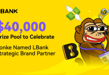 LBank Celebrates Strategic Brand Partnership with Ponke, Unveiling $40,000 Incentive Program