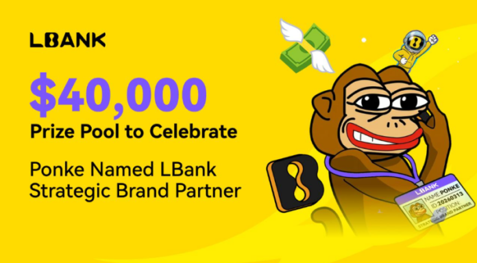 LBank Celebrates Strategic Brand Partnership with Ponke, Unveiling $40,000 Incentive Program